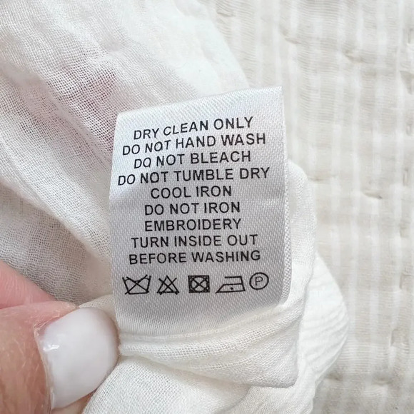 LOVERS + FRIENDS Serene Shorts in White‎ Embroidered Floral size Small - Picture 6 of 8